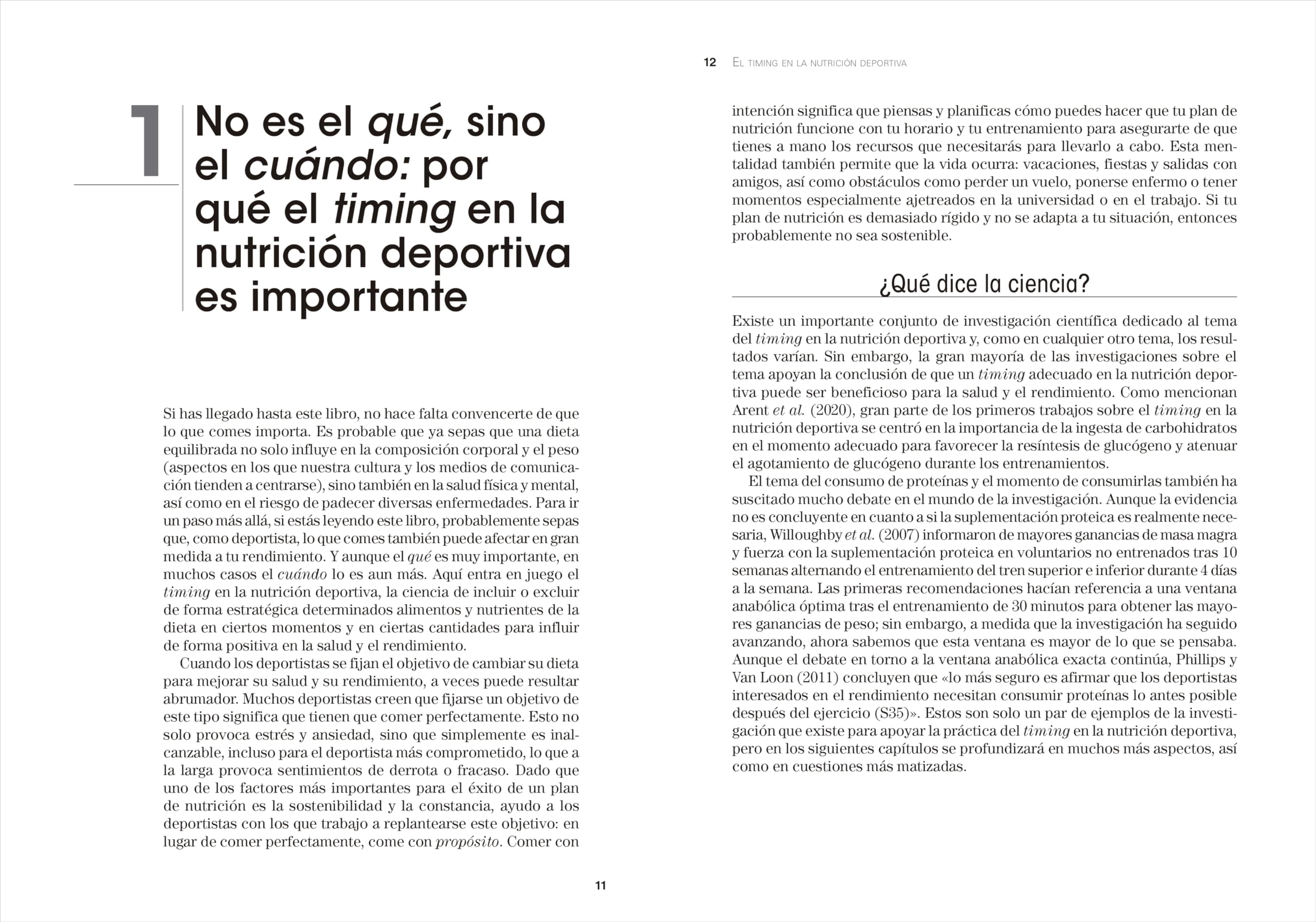 El Timing en la nutrición deportiva: Estrategias nutricionales para alcanzar el máximo rendimiento (DEPORTES)