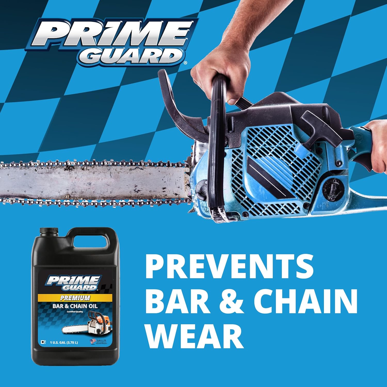 Prime Guard Bar & Chain Oil - 1 Gallon (Pack of 1) - Image 3