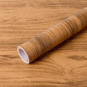 Alened Möbelfolie Holzoptik 30x200cm - Selbstklebend & Wasserdicht Für Küche & Möbel