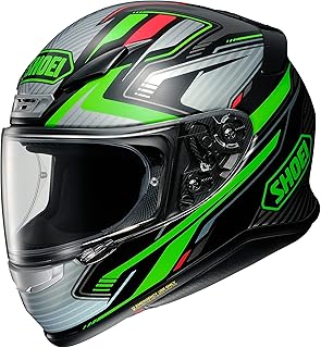 Shoei Helm NXR Stab TC-4 schwarz grün Motorradhelm Integralhelm, M