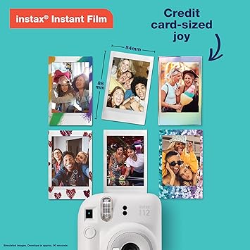Instax Fujifilm Mini 12 Instant Camera - Mint Green