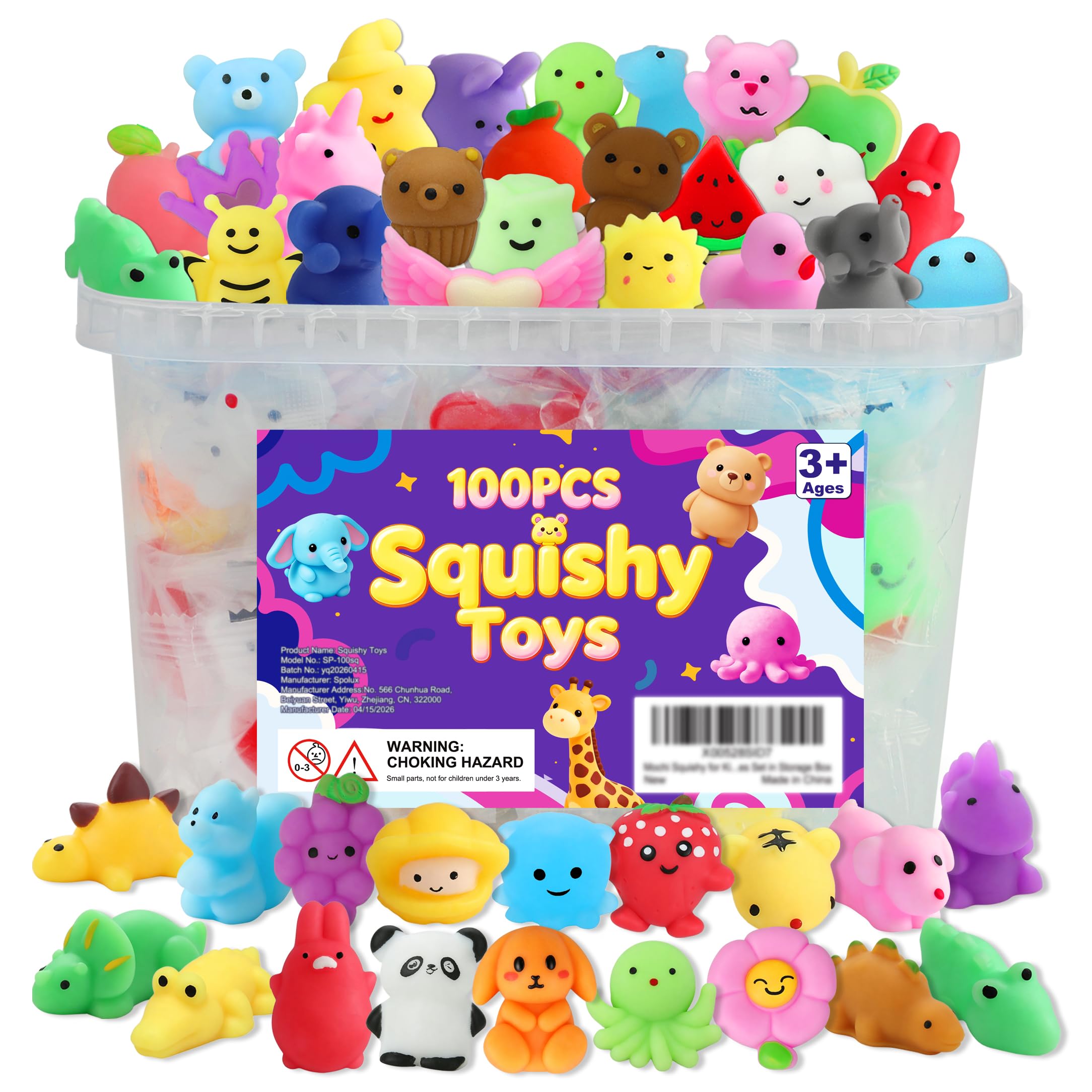 Spolux 100-Piece Mochi Set