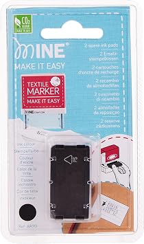 COLOP Mine Stamp Ink Refill, Personalized Clothing Name Stamp, Self-Inking