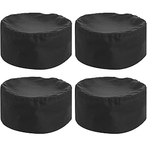 BESTYASH Kochmütze Damen - Atmungsaktive Haube Für Küche & Pflege