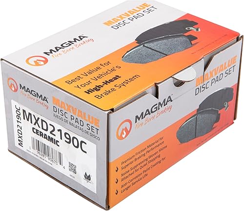 Miniatura 4 de MAGMA Fire Born Braking Pastillas de freno de cerámica MXD2190C, delanteras
