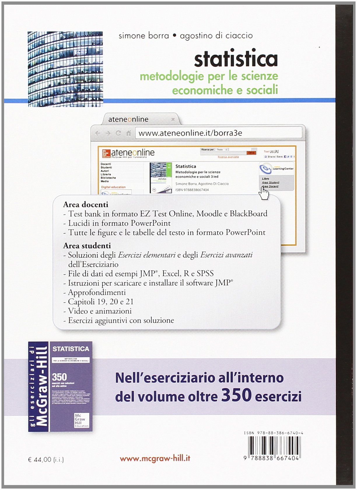 Statistica. Metodologie per le scienze economiche e sociali. Con aggiornamento online