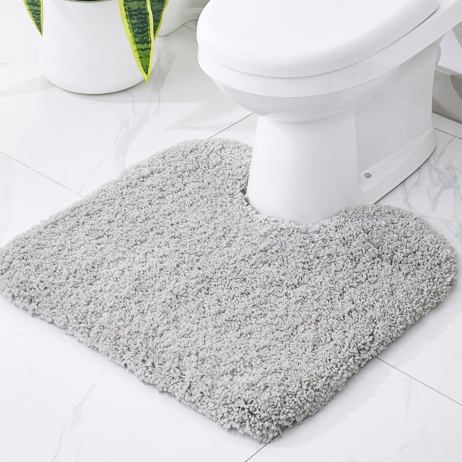 Tapis de toilette épais Disolla pour des matins doux au chaud