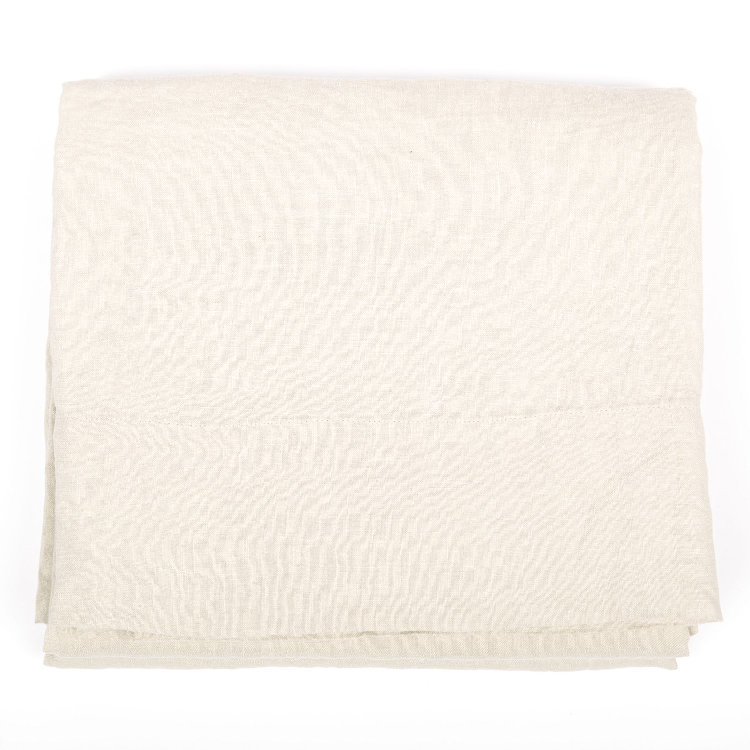 LinenMe 0451802 Silber Leinen-Bettlaken, 230 x 275 cm