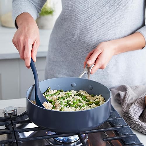 Miniatura 4 de GreenPan Juego de utensilios de cocina de silicona de 5 piezas, cuchara ranurada y sólida, espátula, batidor, herramientas de cocina antiadherentes