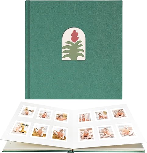 Miniatura 20 de Vienrose Mini álbum de fotos de 104 bolsillos Compatible con Instant Camera Mini 12 11 9 8 90 25, Polaroid Snap PIC-300, Kodak Mini película de 3.0