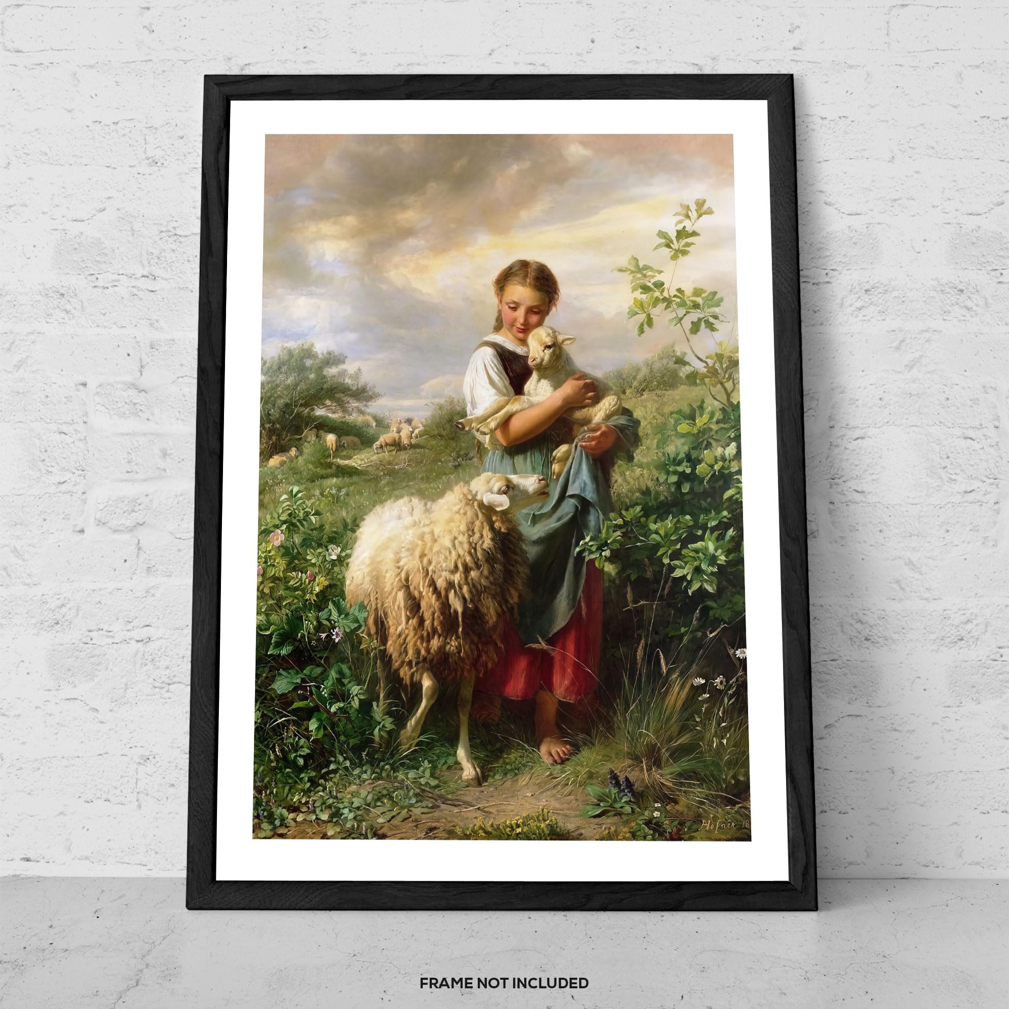 ビンテージ 洋書 Jah is I shepherd / ラスタファリアン 詩集 Amazon.com: The Shepherdess by Johann Baptist Hofner – Pastoral