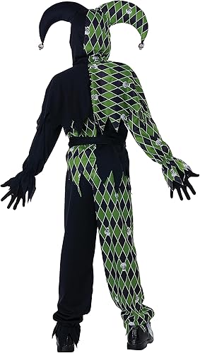Miniatura 3 de Child Green Scary Jester Costume