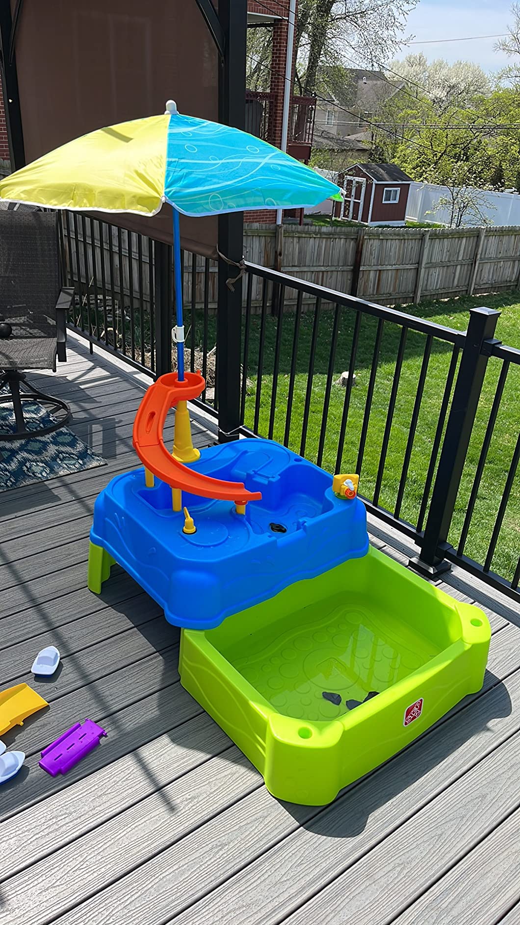 23/mo Finance Step2 Waterpark Wonders TwoTier Water Table Kids
