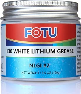 White Lithium Grease,Excellent Lubricant for Marine Grease,Sewing Machine Oil,Garage Door Grease More Durable Than Garage Door Lubricant Spray (1- Pack, 3.5 Oz)