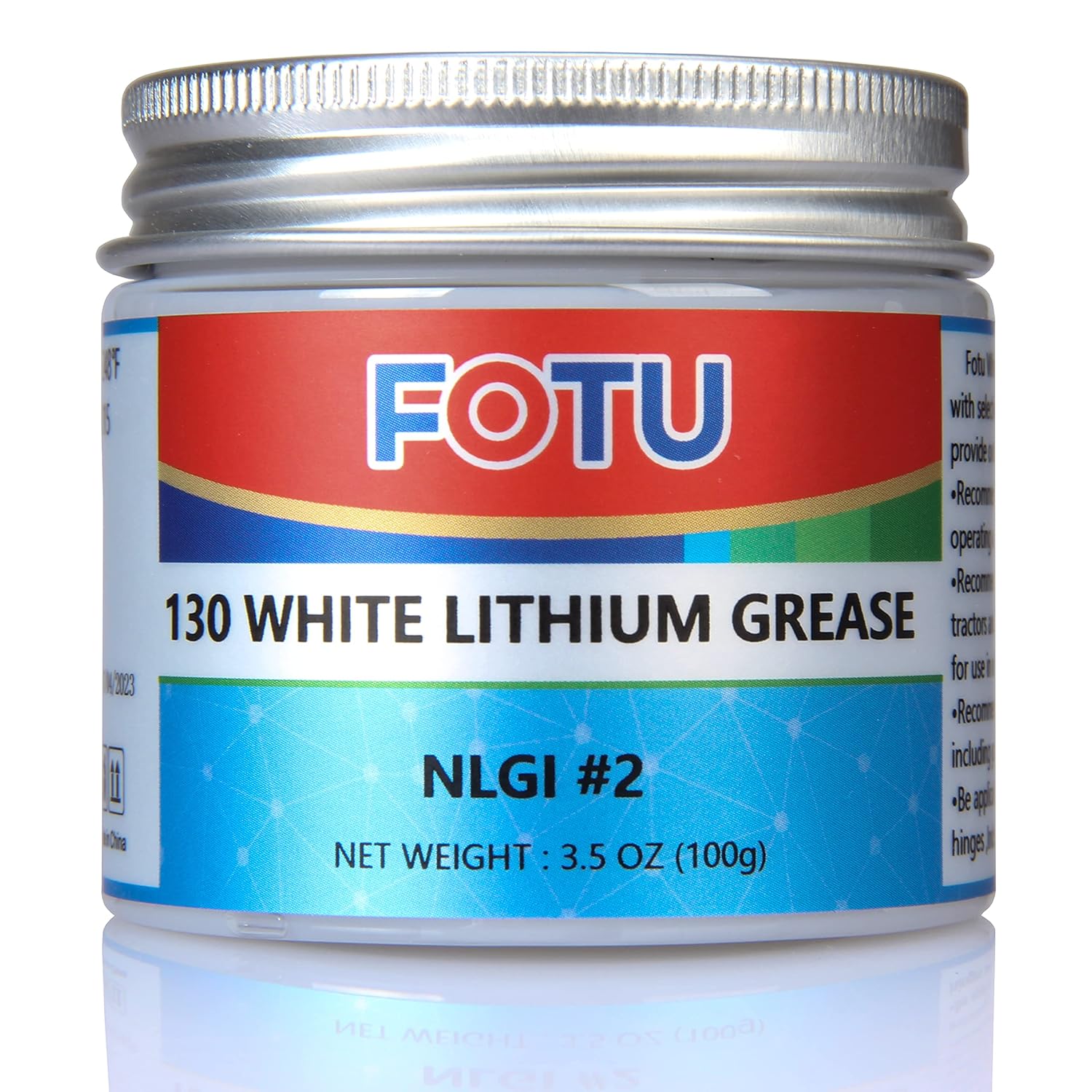 FOTU White Lithium Grease,Excellent Lubricant Silicone Dielectric Grease for Bearing Grease