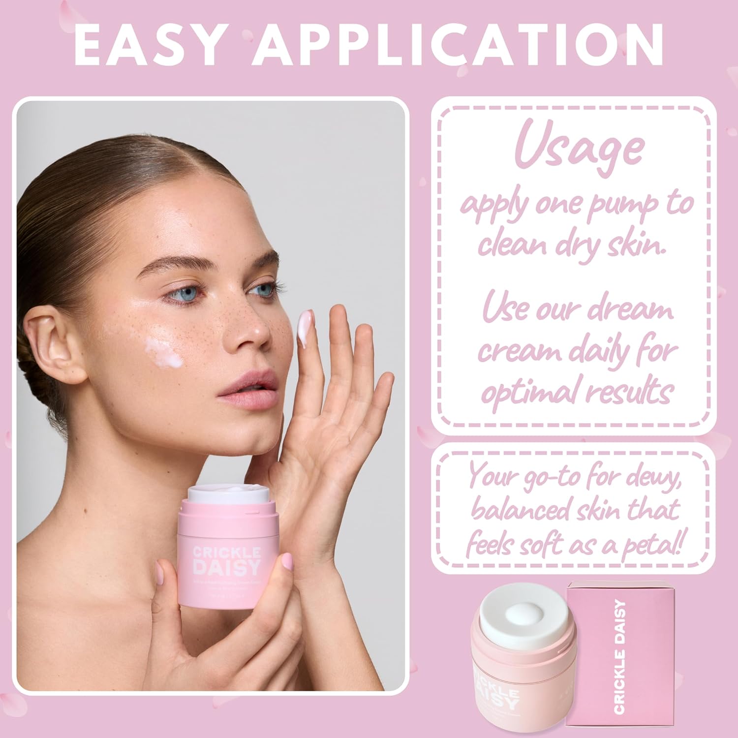 Hydrating Face Cream - Soothing & Nourishing Moisturizer with Hyaluronic Acid, Niacinamide & Willow Bark Extract. Suitable for Sensitive Skin. Fragrance Free. Made in the USA, 1.7 oz