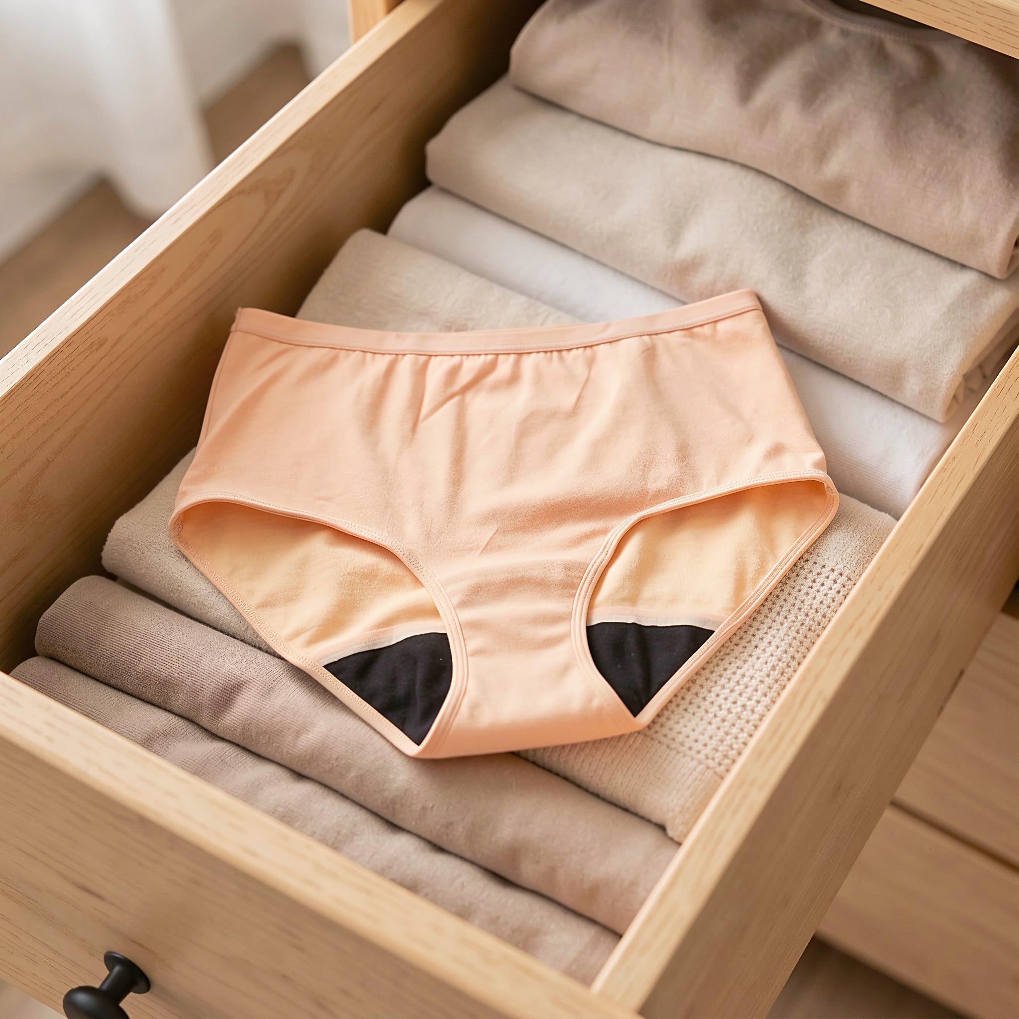 POPETPOP Braguitas impermeables para incontinencia, ropa interior menstrual