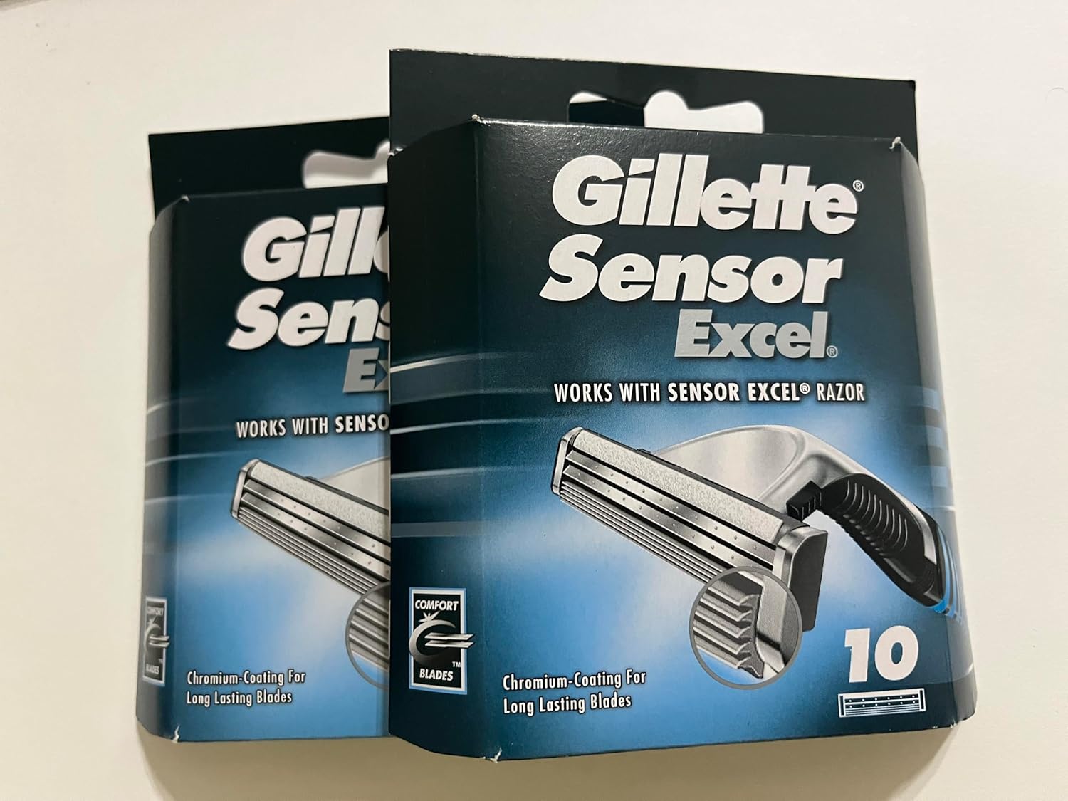 Gillette Sensor Excel Cartridges 10 ct, Pack of 2