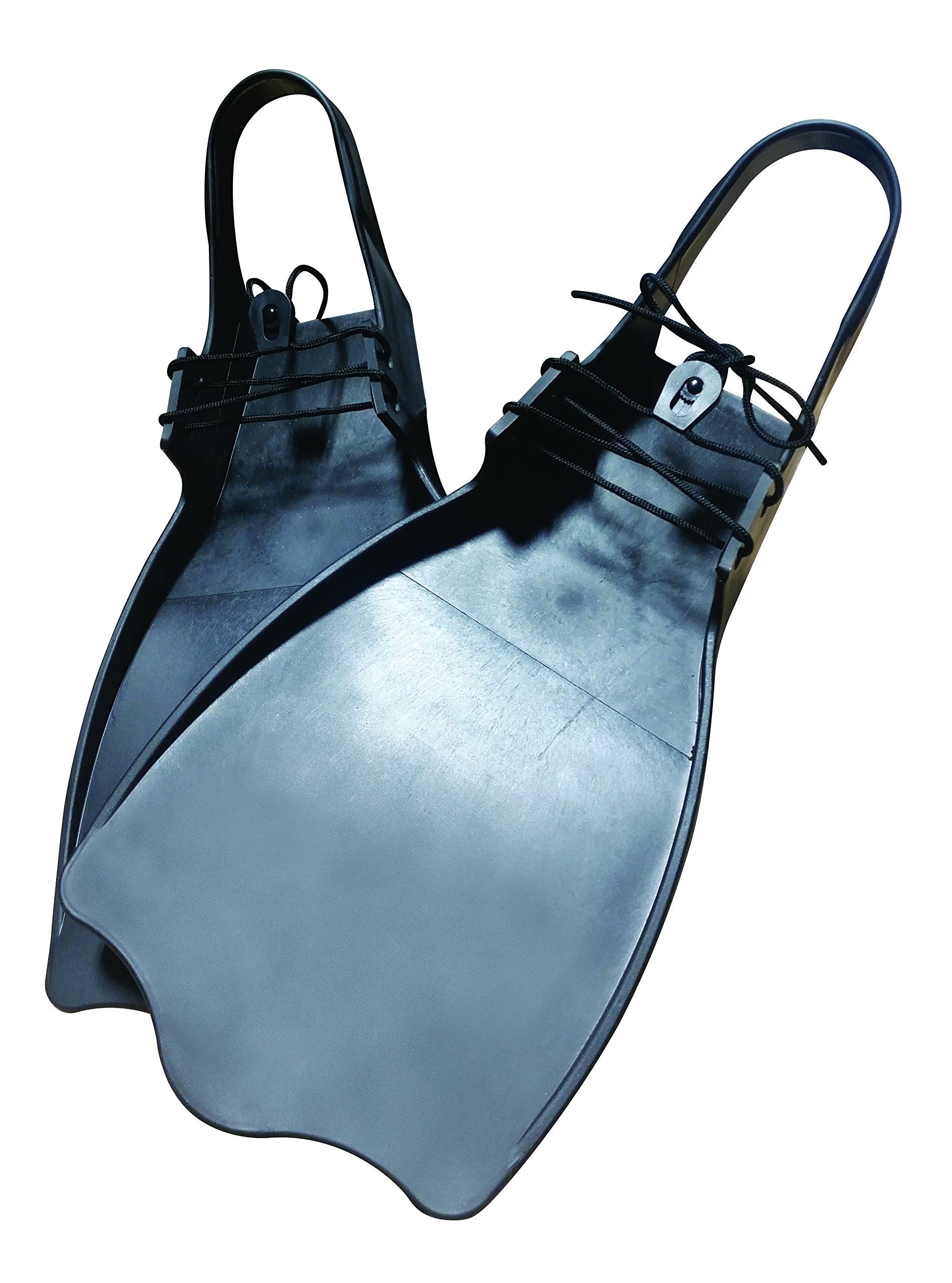 Wading Fins for Float Tube Fishing - Standard Lace Style and Elite Buckle Style Angling Fins for Float Tube Fishing - Fits Boot Sizes 6-13 (Made by Caddis Sports, Inc.)