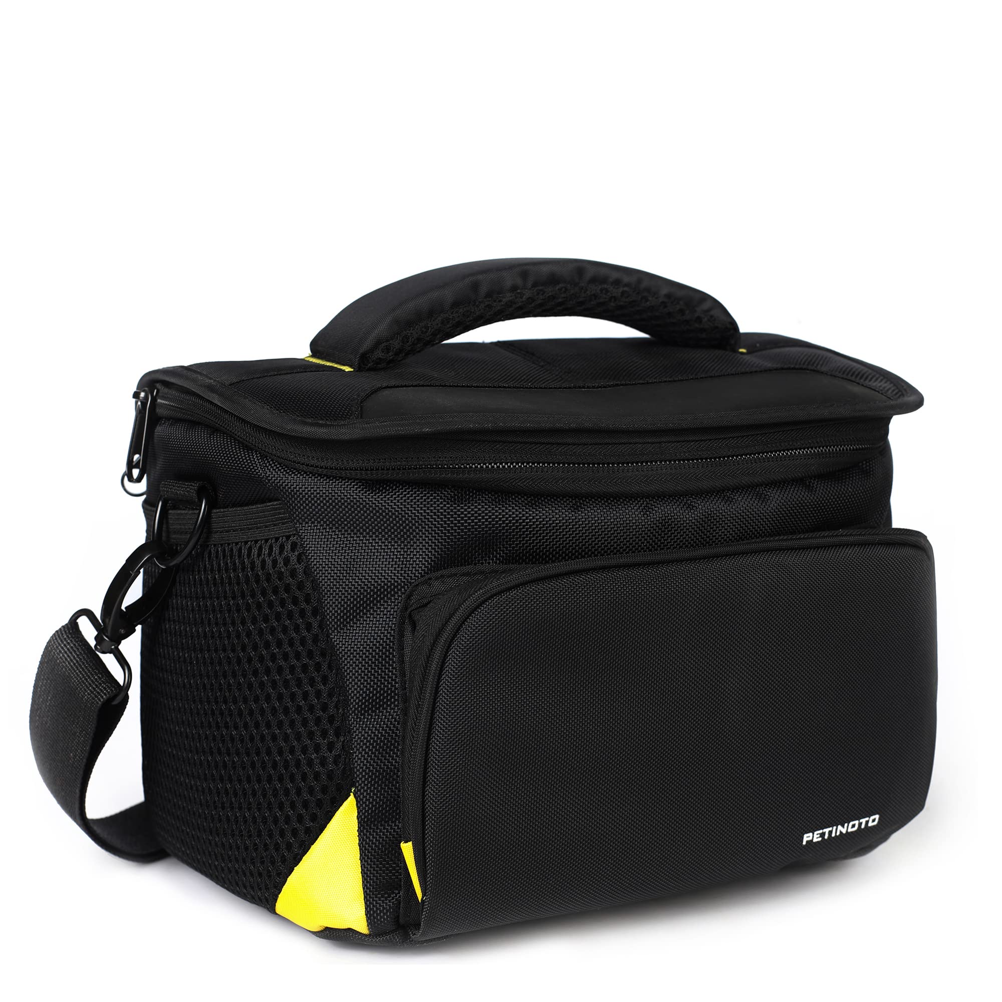 Camera Bags Small for DSLR Cameras - Single Shoulder Crossbody Photography Case for Travel, Sling?backpack and Photographers - Portable and Black Compact Bag Compatible with Canon