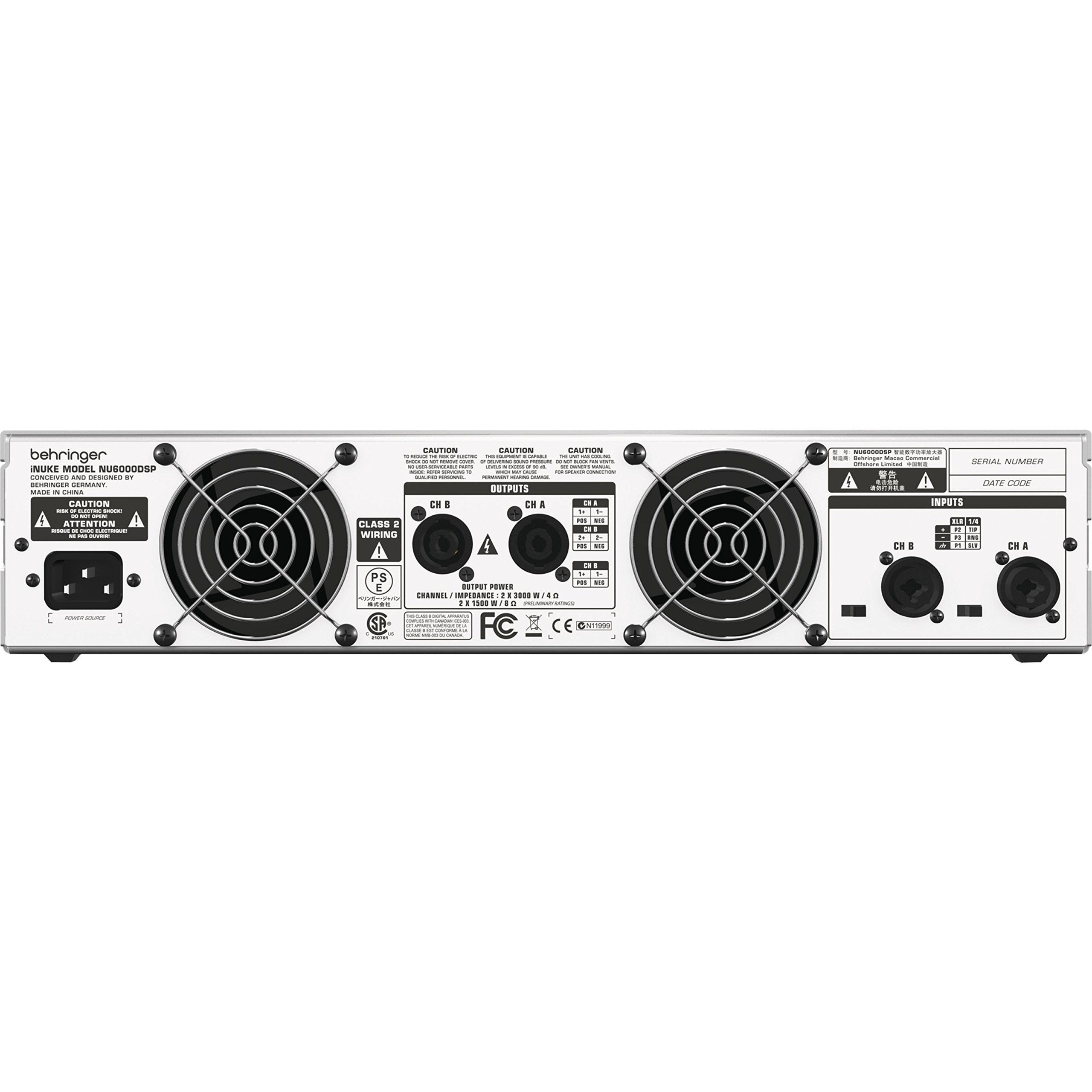 Behringer NU6000DSP iNuke Ultra-Lightweight, High-Density 6000