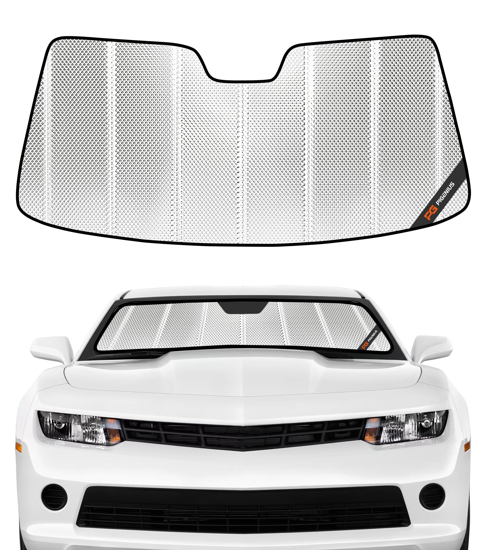 Amazon.com: Pigenius Windshield Sun Shade for Chevrolet Camaro