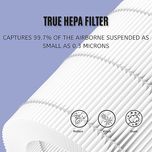 Miniatura 5 de Nispira AP-T20FL - Filtro de repuesto True HEPA compatible con el purificador de aire de torre TotalClean de 360 AP-T20 AP-T20WT, 3 paquetes