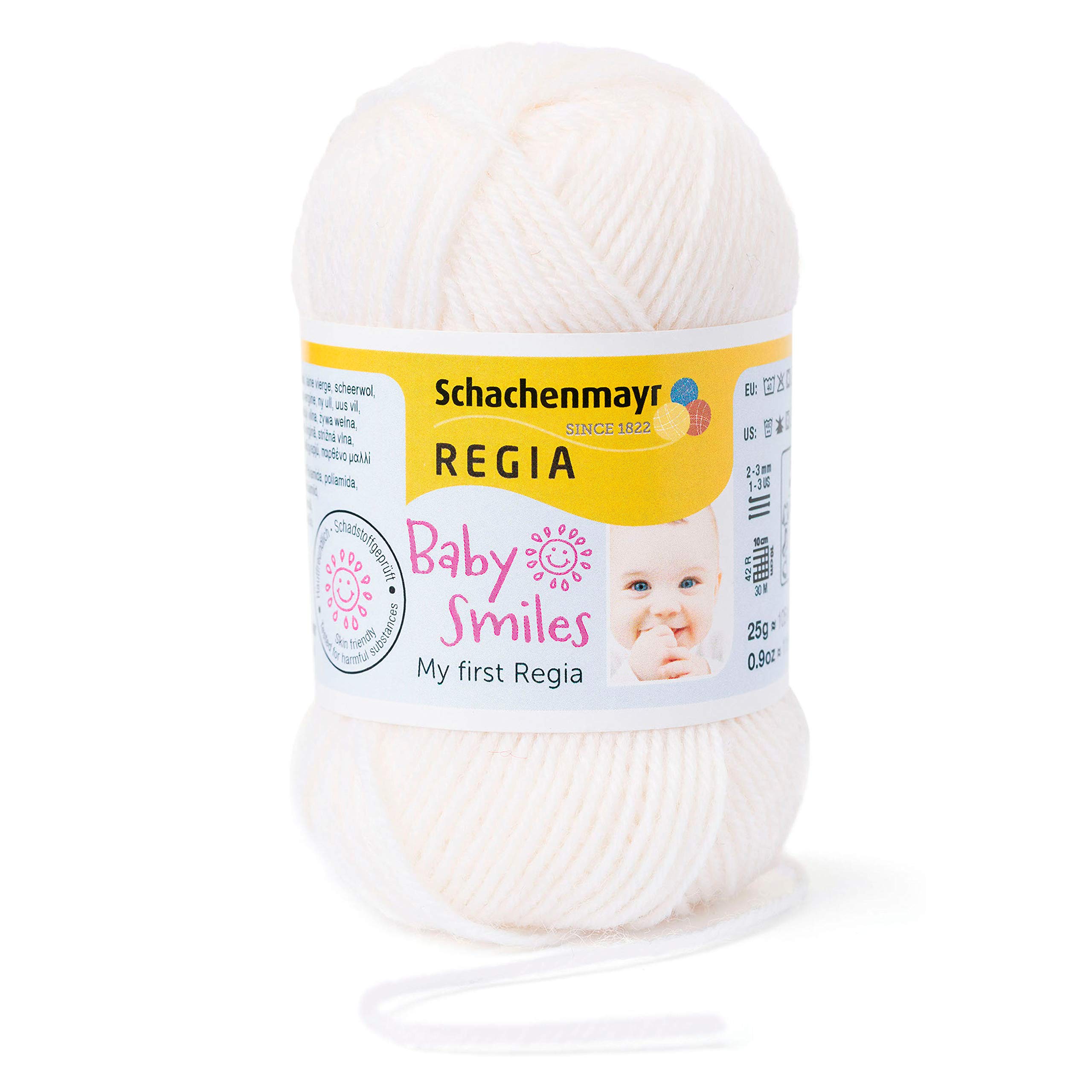 Schachenmayr Baby Smiles My First Regia, 25G natur Handknitting Yarns