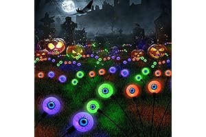 Halloween Eyeball Firefly Lights for Outdoor Halloween Decor