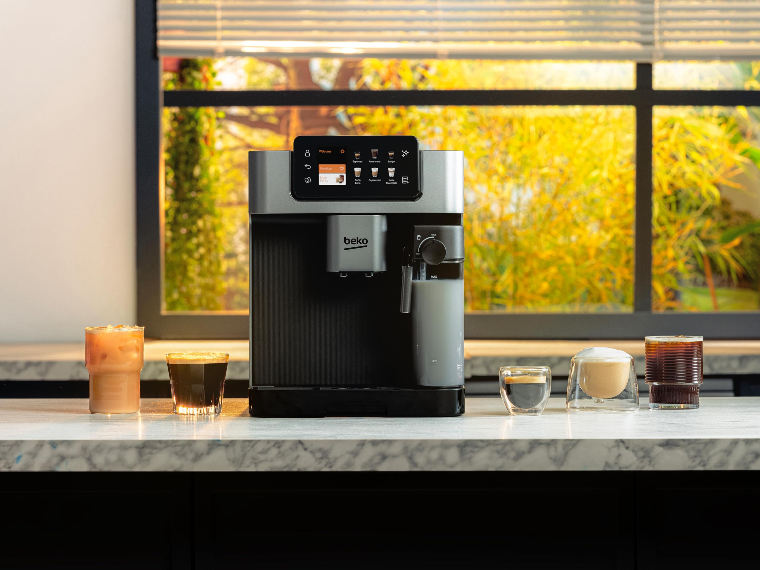 Beko - Machine Expresso automatique, café en grains ou moulu