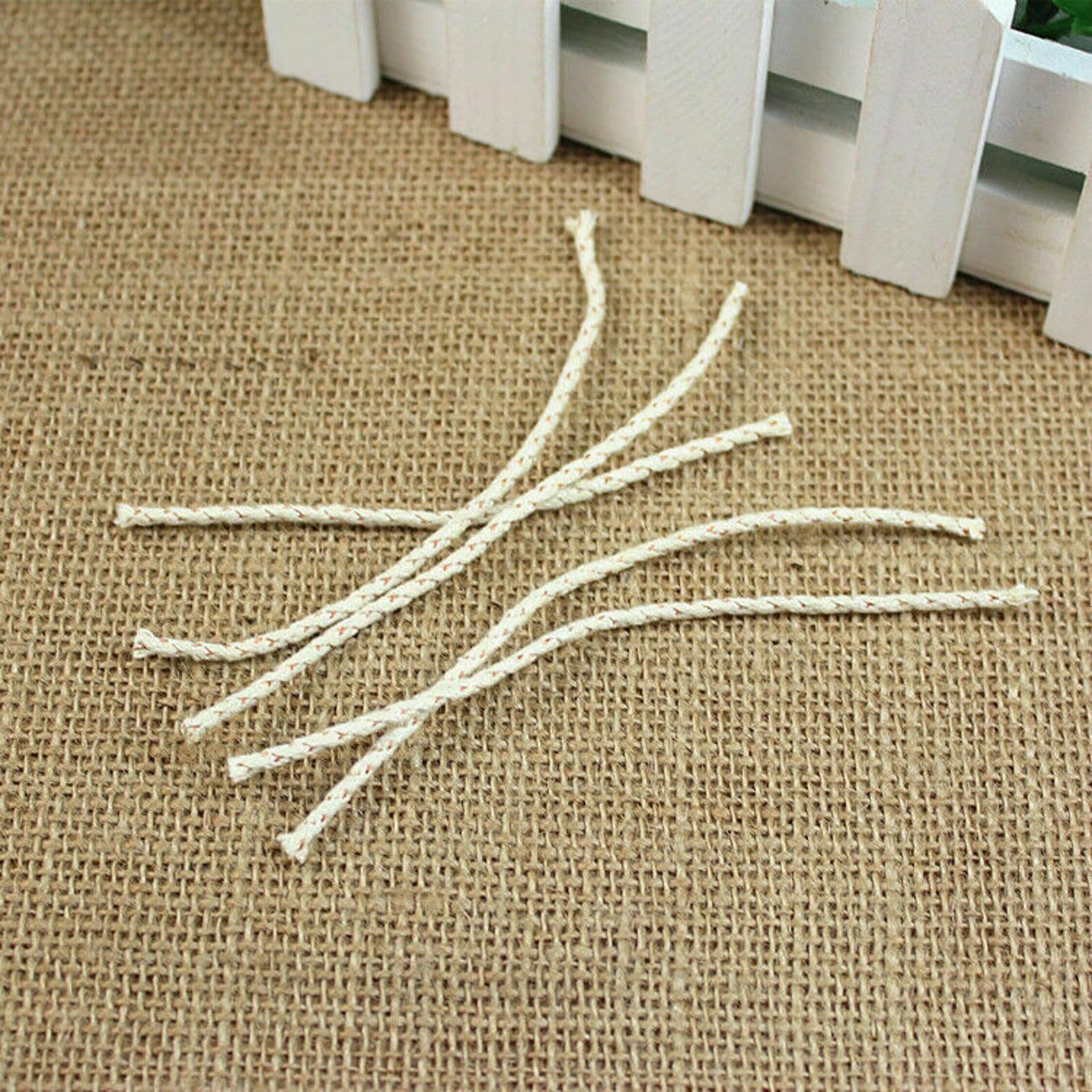 ZEZEFUFU 30Pcs Cotton Thread Petrol Fuel Lighter Replacement Cotton/Copper Wire Cotton Wicks Replacement Wicks Lighter Flints