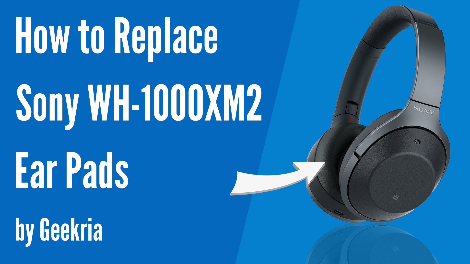 Amazon.com: Geekria Replacement Ear Pads Compatible with Sony WH