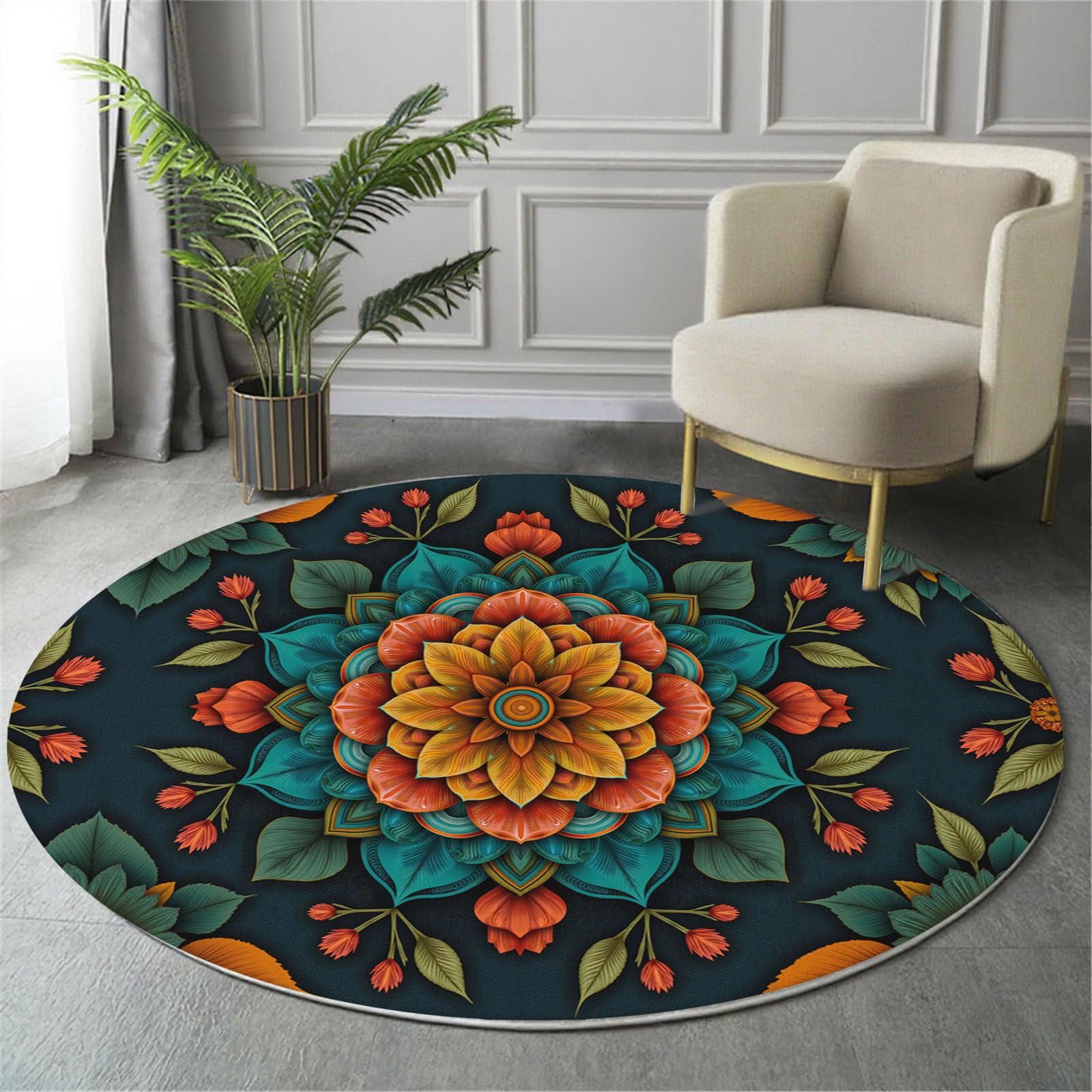 Tapis de jeu grand doux à pile courte pour motricité des nourrissons
