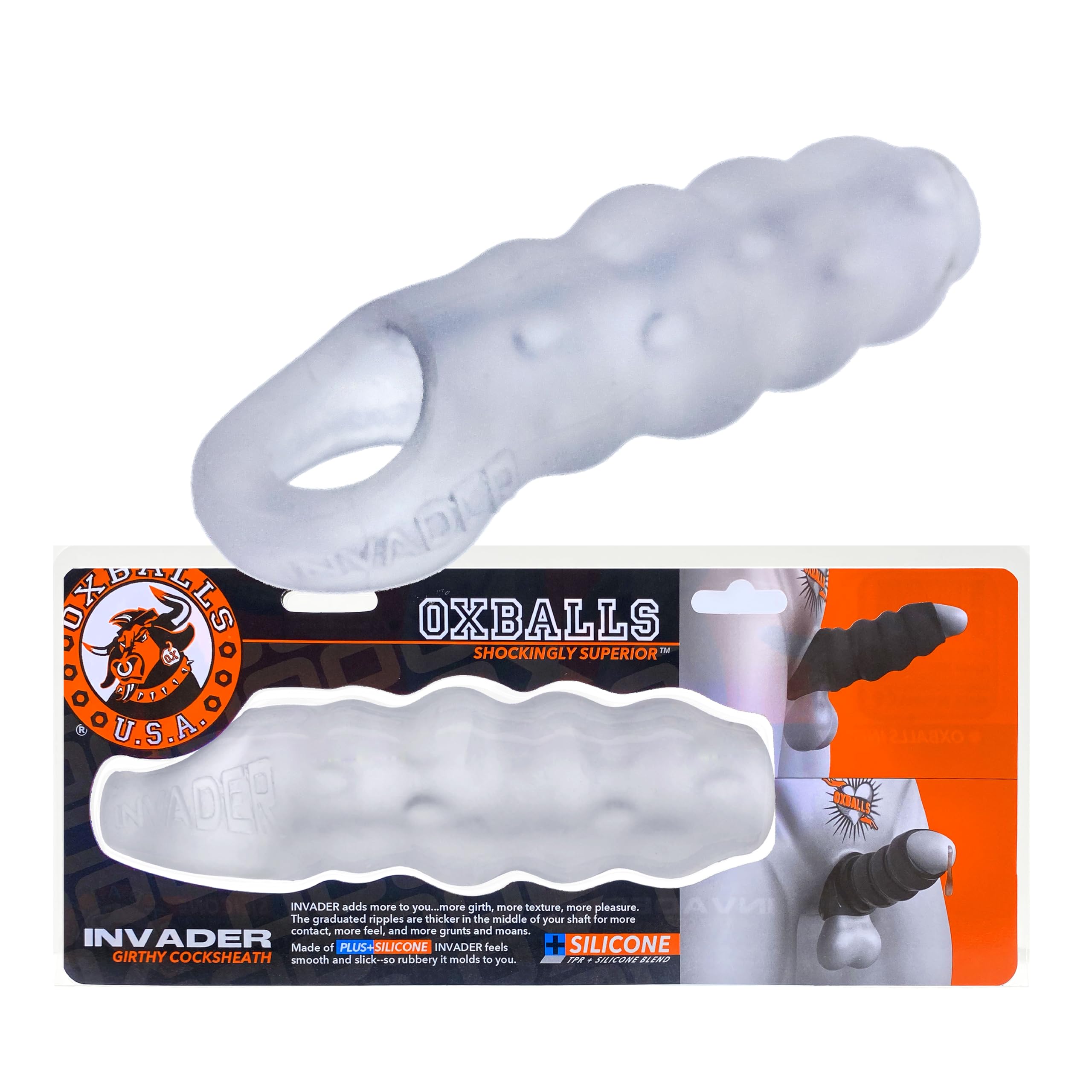 ox balls sex toy Oxballs Morphhole 1 Gaper Plug – AdultLuxe main image 0