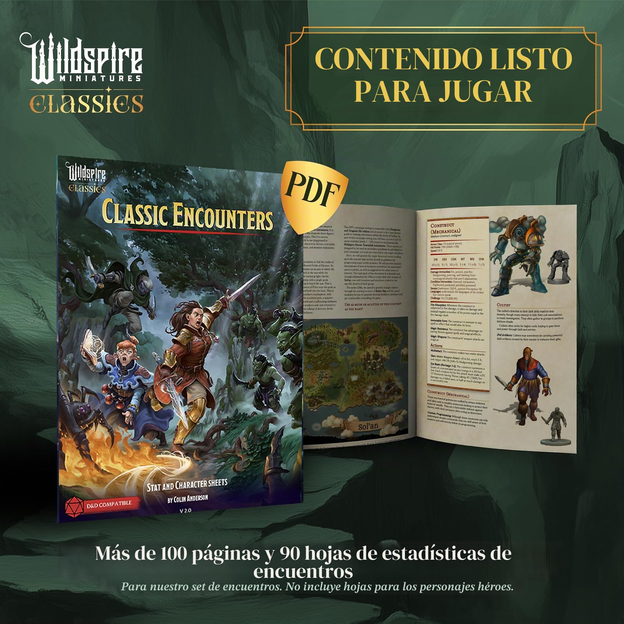 Mercenary Guild II - Héroes Esenciales - 55 Héroes, Personajes Jugadores, PNJ para Miniaturas DND a Granel I 28mm Dungeons Dragons D&D Miniaturas I Miniaturas DND D&D Figuras I Pathfinder, Daggerheart