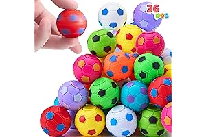 JOYIN 36 Pack Soccer Fidget Spinners: The Perfect Party Enhancer for Soccer Enthusiasts