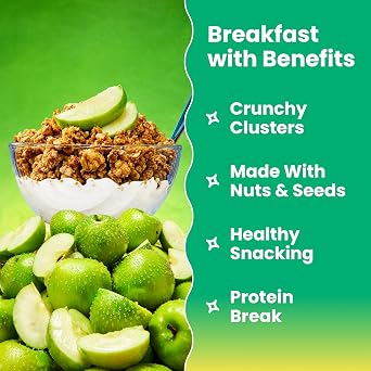 Magic Spoon Apple Cinnamon High Protein Granola - Low Sugar, 3 Pack