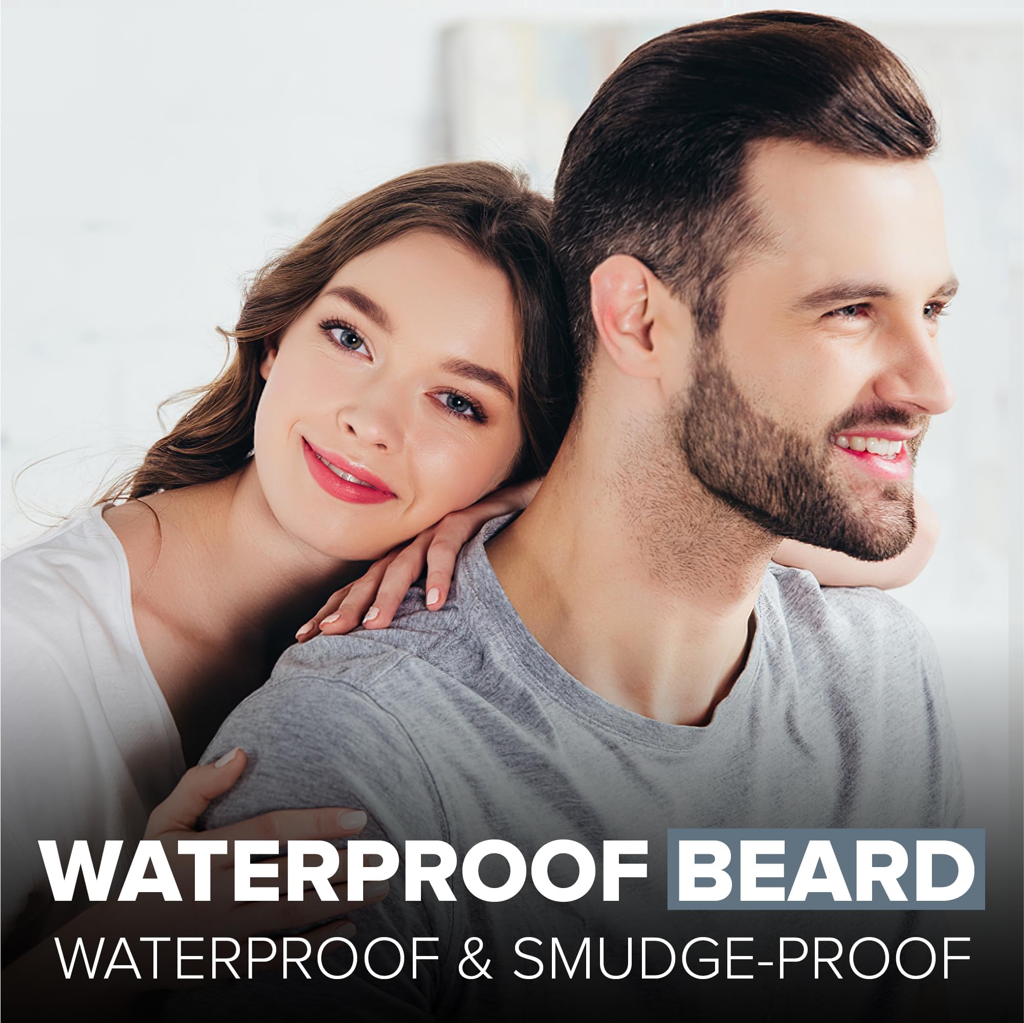 VOID Homme Matita Barba Uomo (Nero) Impermeabile, di Riempimento e Naturale. Ritocco Barba, Beard Pencil Filler