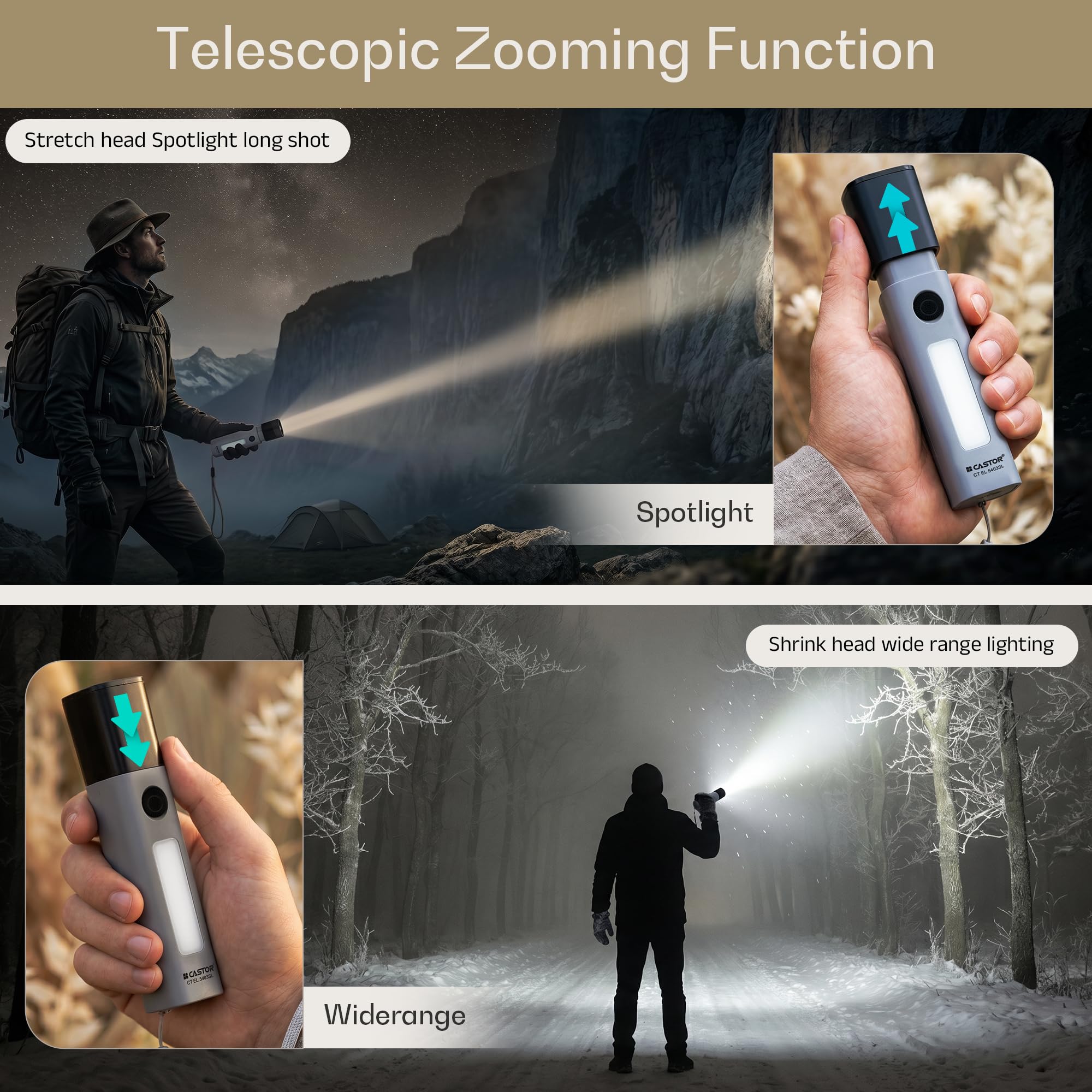 IBELL Emergency Torch - Rechargeable LED Flashlight -3 IBELL Emergency Torch - Rechargeable LED Flashlight -3