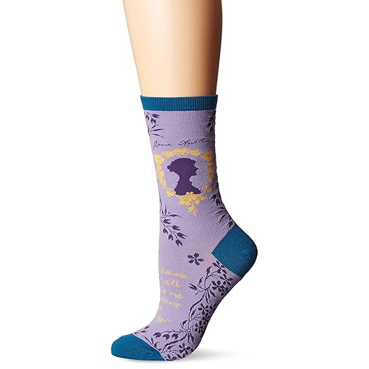 Socksmith Jane Austen Lavender One Size