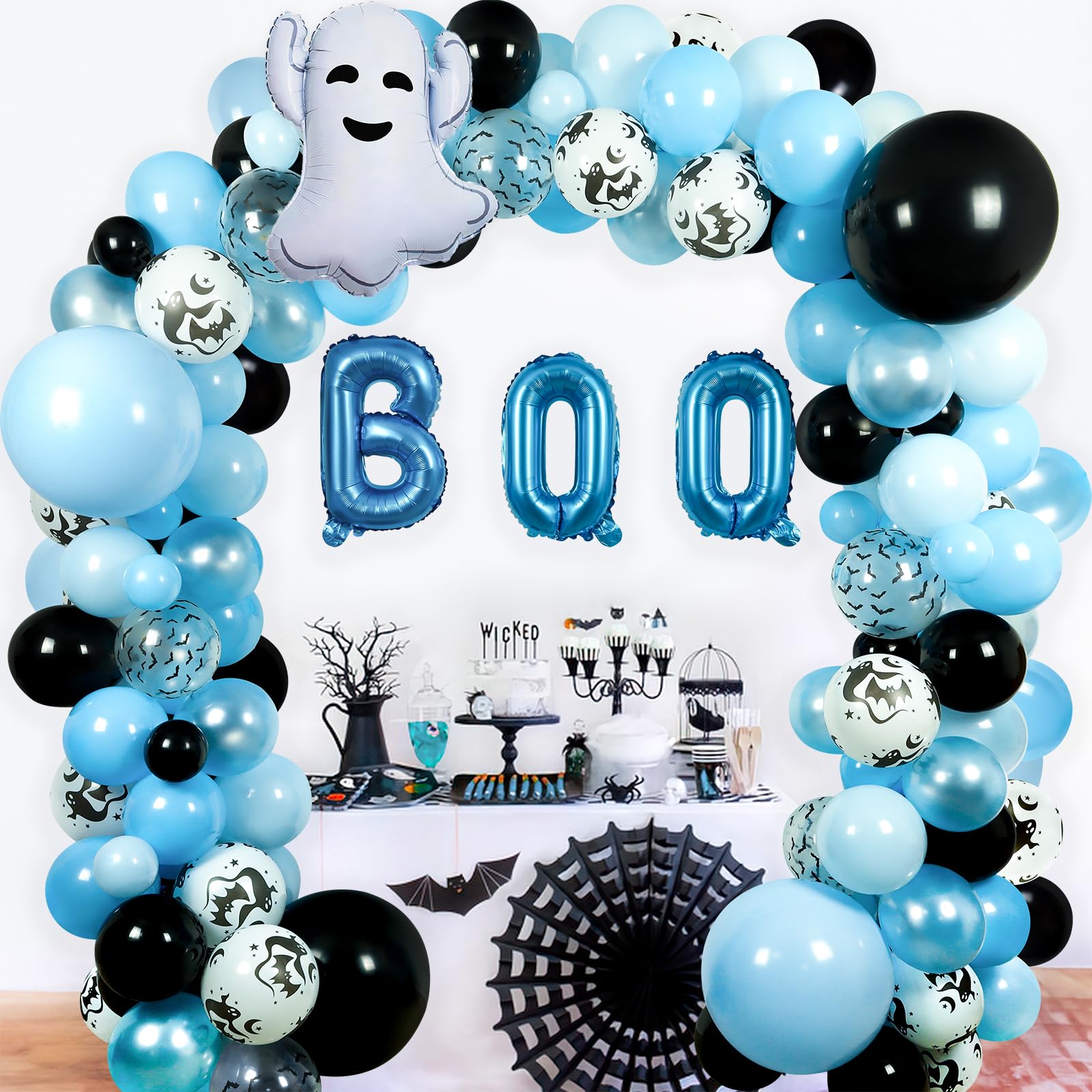 „A Little Boo Is Almost Due“ Halloween Baby Shower Banner – Rosa, Mit 3D Fledermäusen, Für Gender Reveal Partys