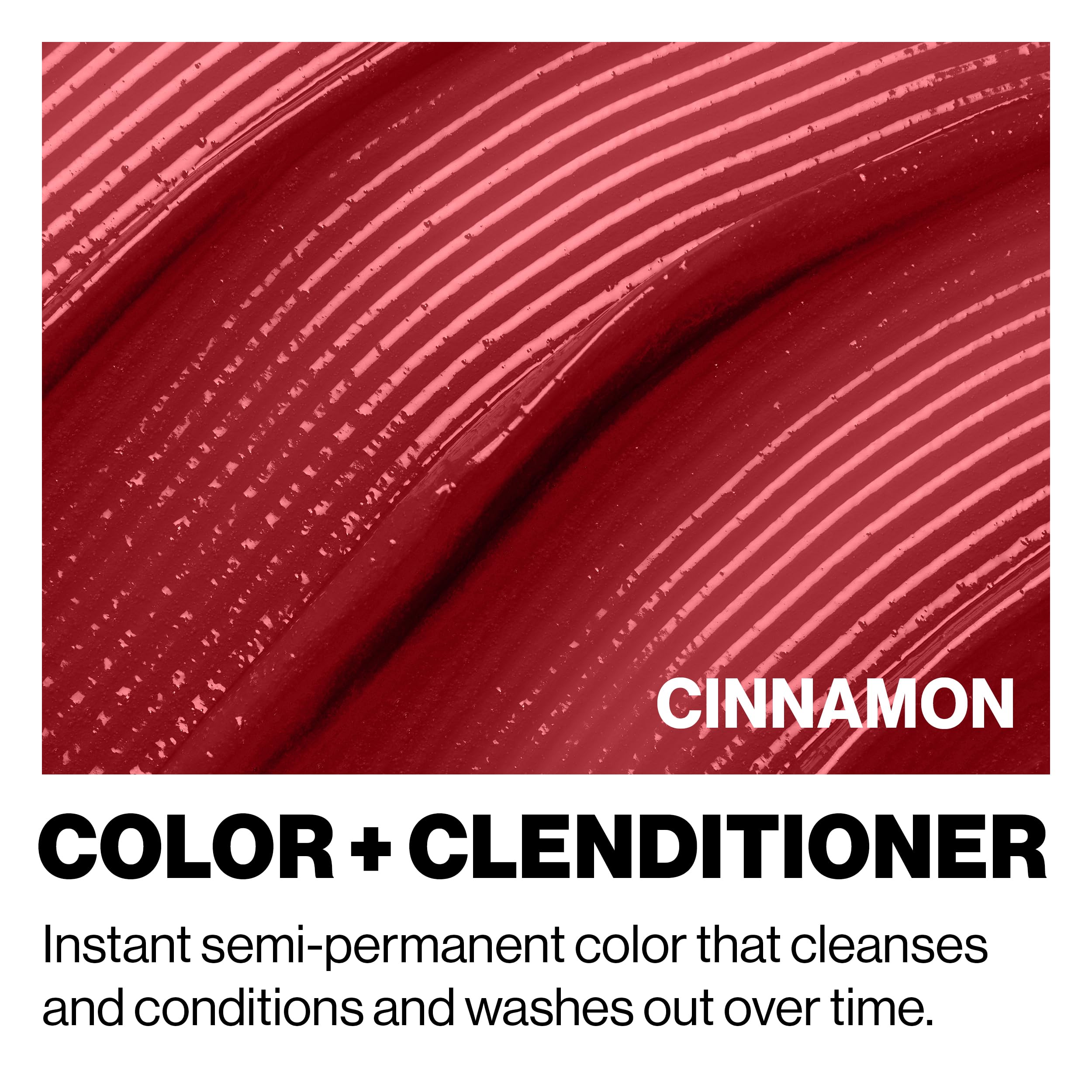Keracolor Color + Clenditioner 3-in-1 Color-Depositing Conditioner, Gently Cleanses & Conditions, Semi-Permanent Hair Color, 23 Shades, 12 Fl Oz