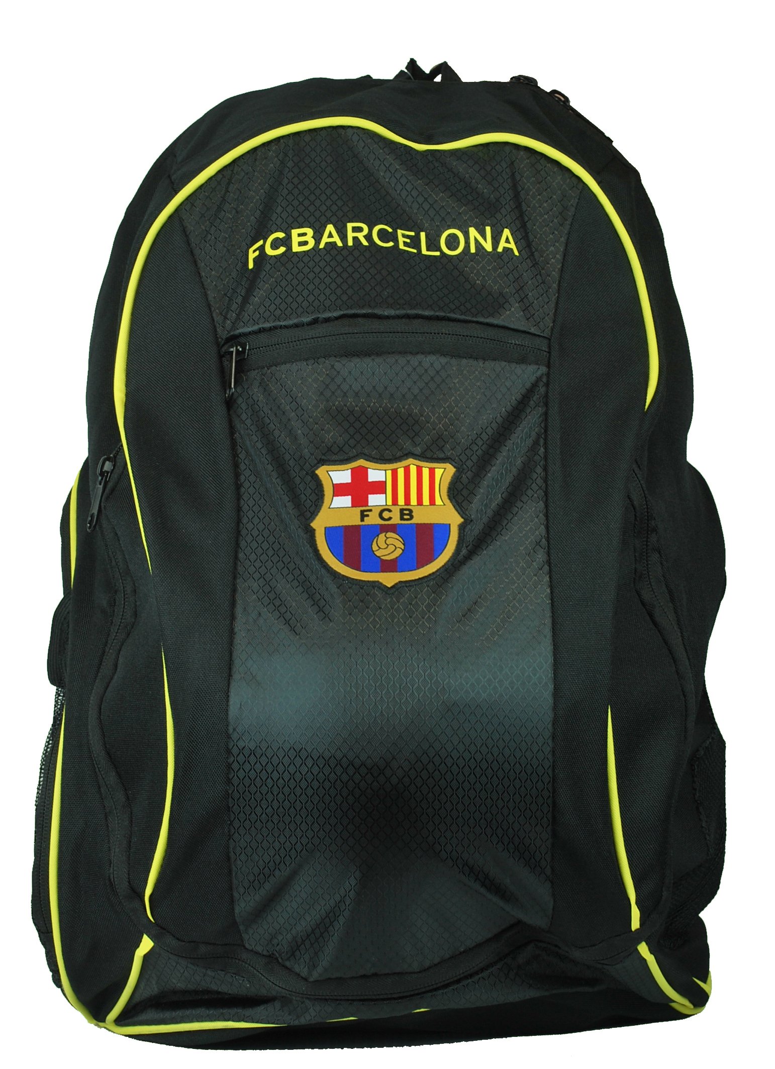 FC Barcelona Soccer Backpack w/ ball pocket for Soccer Ball, Basketball, Volleyball