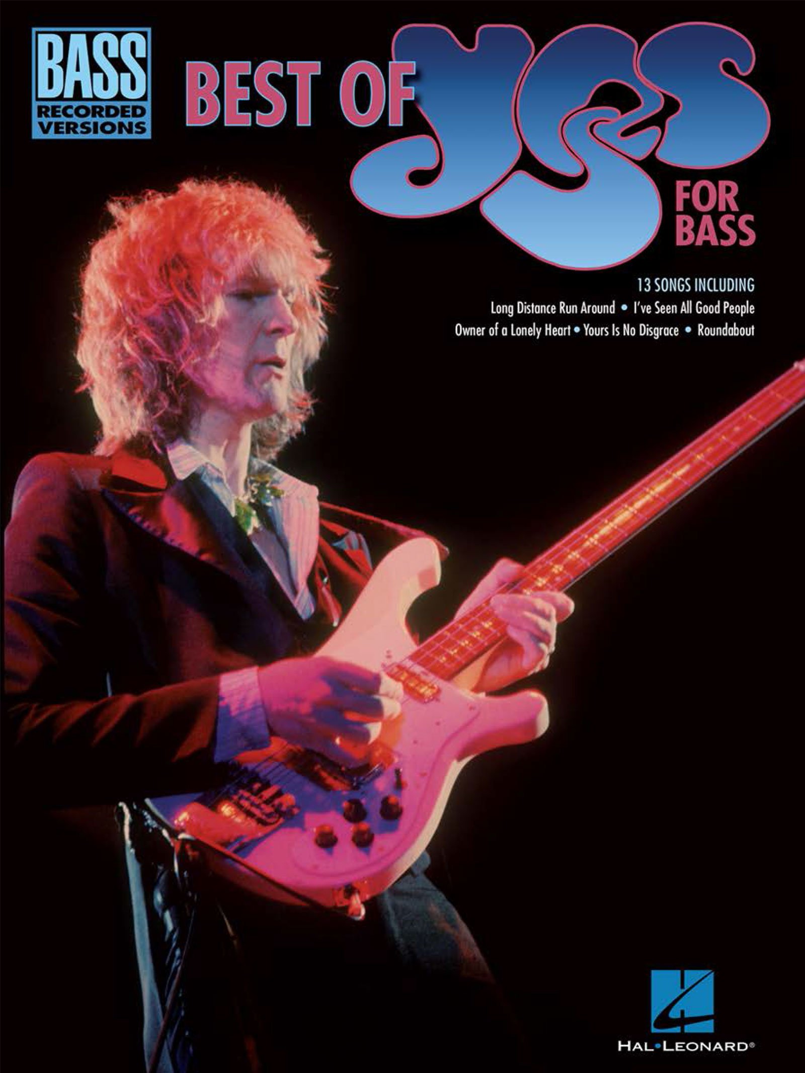 Best of Yes Songbook livre de partitions de basse rock format broché