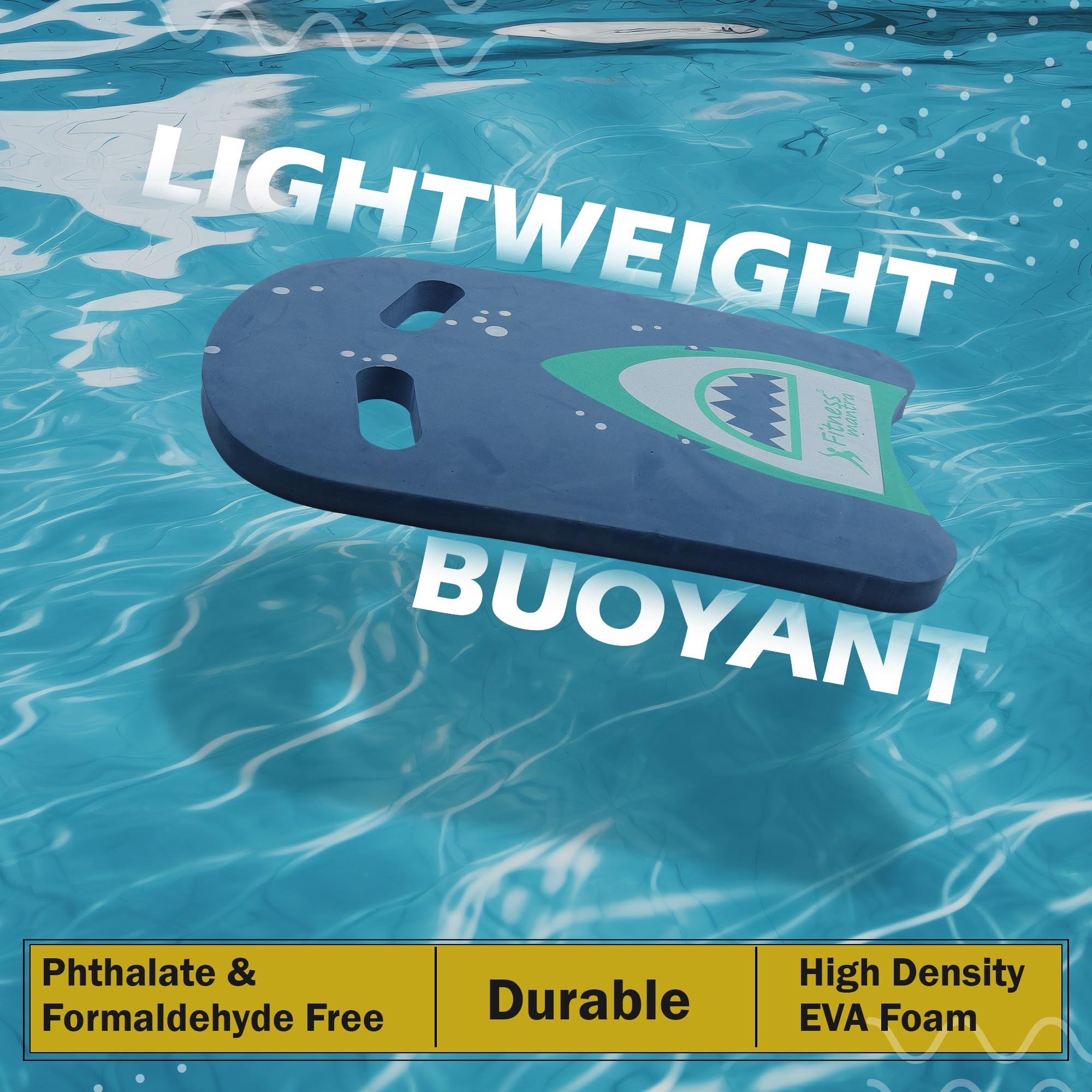 Fitness Mantra® Swimming Floater for Adults & Kids |Kick Board| Swimming Equipment| Swimming Board|1 Piece| 4