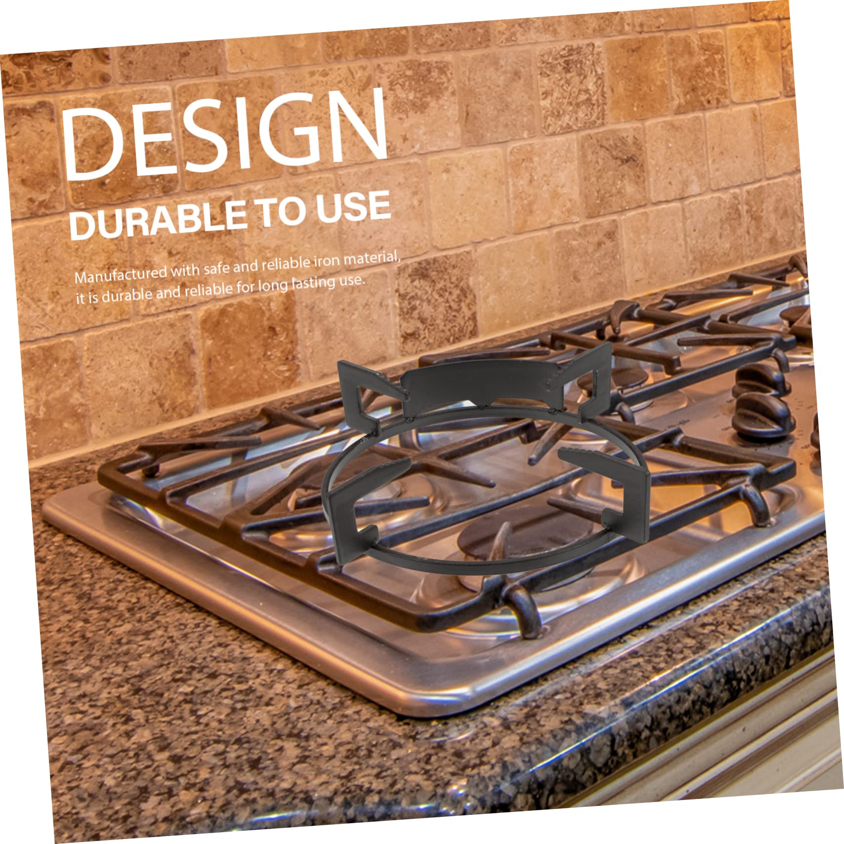 Support De Poêle En Fonte Pour Wok, Support Universel Pour Cuisinière à Gaz, Accessoire Antidérapant Pour Wok, Table De Cuisson, Marmite à Lait