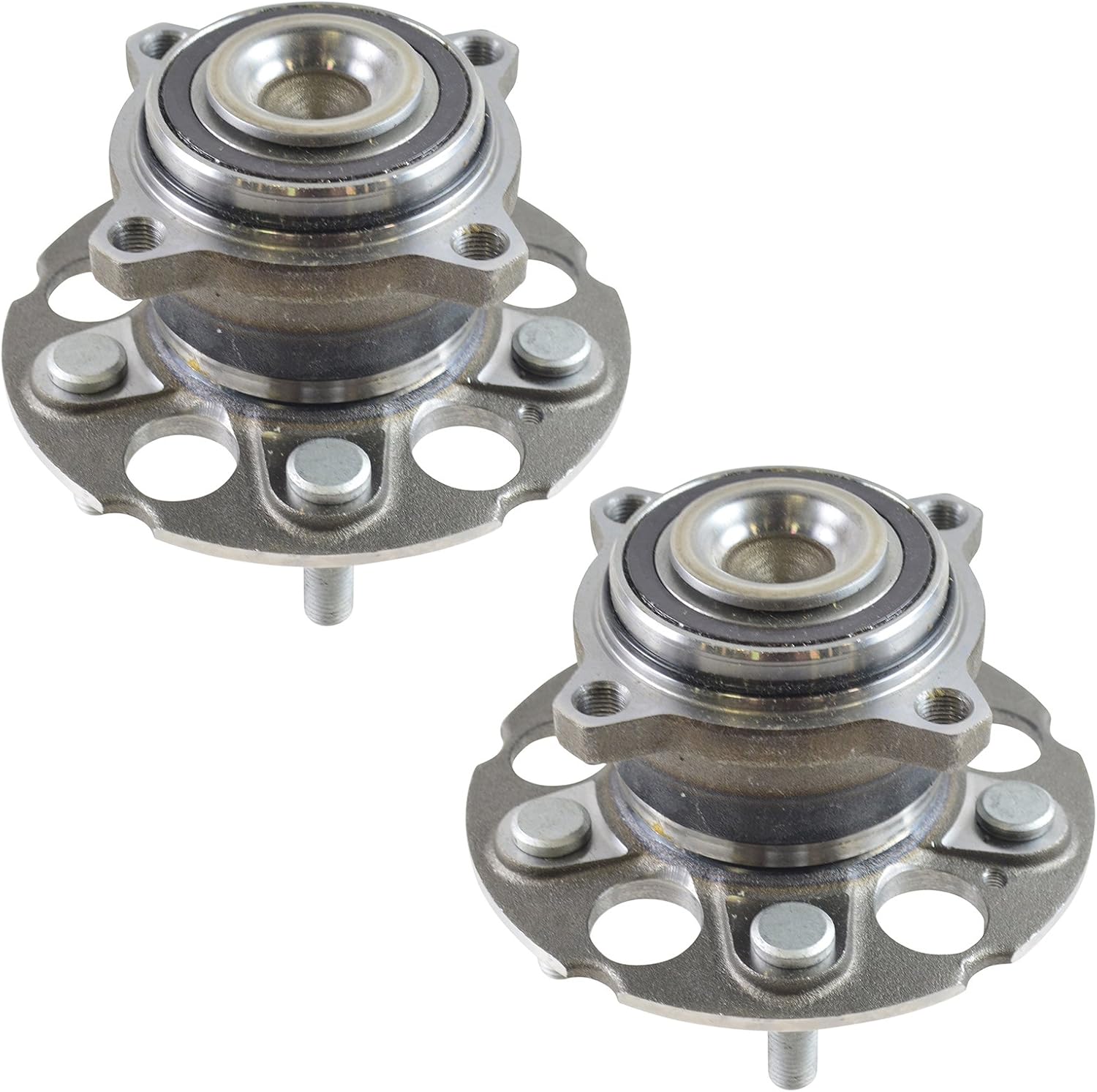 TRQ Rear Left and Right Wheel Bearing and Hub Assembly Set 2 Piece Compatible with 07-11 Honda CR-V Front Wheel Drive 10-11 Accord Crosstour Front Wheel Drive 12-15 Crosstour Front Wheel Drive - Image 3