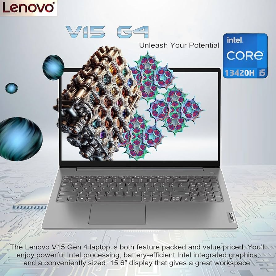 Amazon.com: Lenovo V15 Gen 4 Business Laptop, 15.6