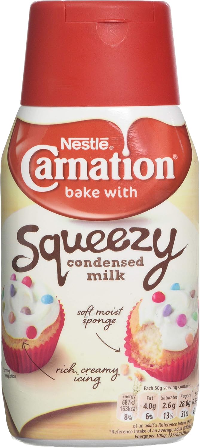 Nestle Carnation Squeezy Sweetened Condensed Milk, 450 g Amazon.co.uk