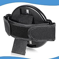 Vista 4 de Tablet Stand with Hand Strap 360 Degree Rotating Sticky Tablet Stand Fastening Handle Grip with Adhesive Patch Multi-Angle Adjustable Universal